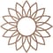 Ekena Millwork Daisy Wood Fretwork Pierced Ceiling Medallion, Wood (Paint Grade), 40"OD x 13 1/4"ID x 3/8"T CMWP40X40X0375DAMF - alternate 3
